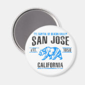 San Jose Magneet (Voorkant / Achterkant)