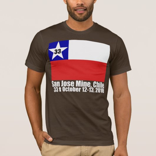 San Jose Mine, Chili Miner Rescue - T-Shirt (Voorkant)