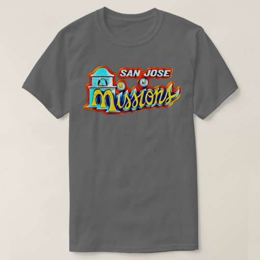 San Jose missies honkbal T-shirt (Design voorkant)