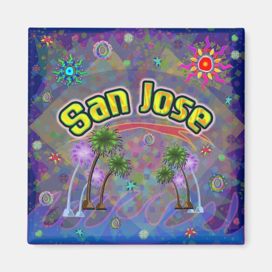 San Jose Noble Voyage Magnet (Voorkant)