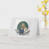 San José para estos Tiempos Kaart (Gele Bloem)