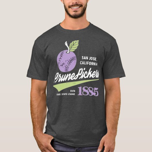 San Jose Prune Pickers - Californië -  Defu T-shirt (Voorkant)