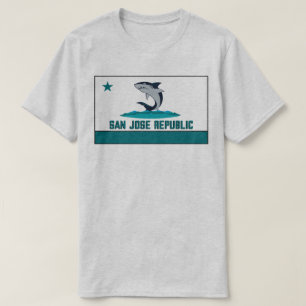 San Jose Republiek - Shark City Parody T-shirt