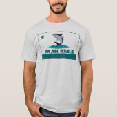 San Jose Republiek - Shark City Parody T-shirt (Voorkant)