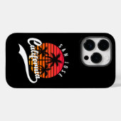 San Jose Retro Case-Mate iPhone 14 Pro Hoesje (Achterkant (horizontaal))