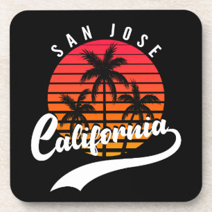 San Jose Retro Sunset Onderzetter