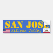 San Jose Silicon Valley Sticker (Voorkant)