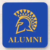 San Jose Staat Spartans Alumni Bier Onderzetter (Voorkant)