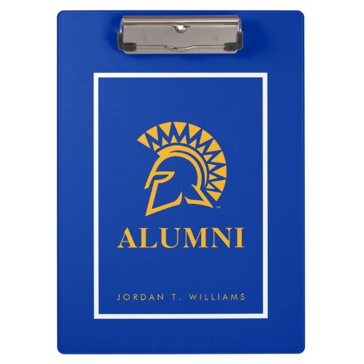 San Jose Staat Spartans Alumni Klembord (Voorkant)