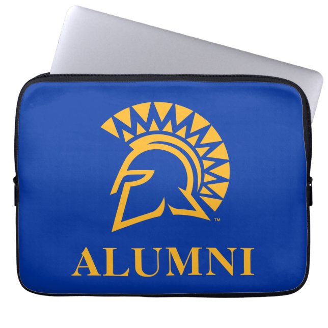 San Jose Staat Spartans Alumni Laptop Sleeve (Voorkant)