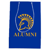 San Jose Staat Spartans Alumni Medium Cadeauzakje (Achterkant)