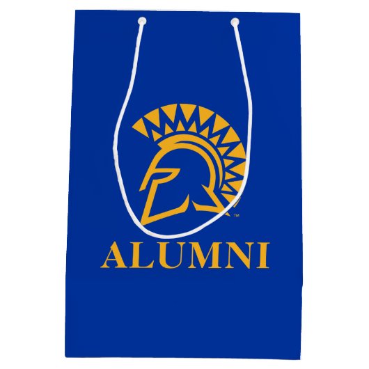 San Jose Staat Spartans Alumni Medium Cadeauzakje (Achterkant)