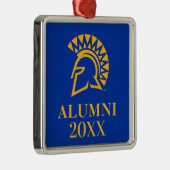 San Jose Staat Spartans Alumni Metalen Ornament (Rechts)