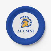 San Jose Staat Spartans Alumni Papieren Bordje (Voorkant)