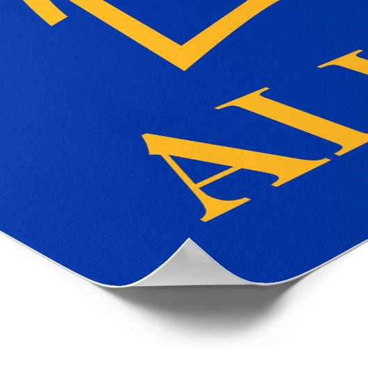 San Jose Staat Spartans Alumni Poster (Hoek)