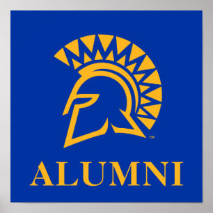 San Jose Staat Spartans Alumni Poster