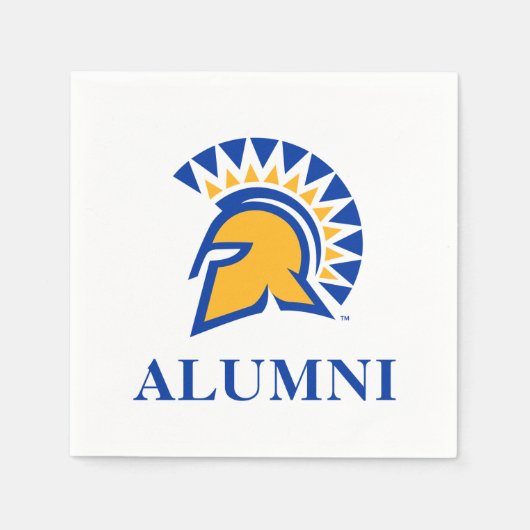 San Jose Staat Spartans Alumni Servet (Voorkant)