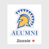 San Jose Staat Spartans Alumni Sticker (Vel)