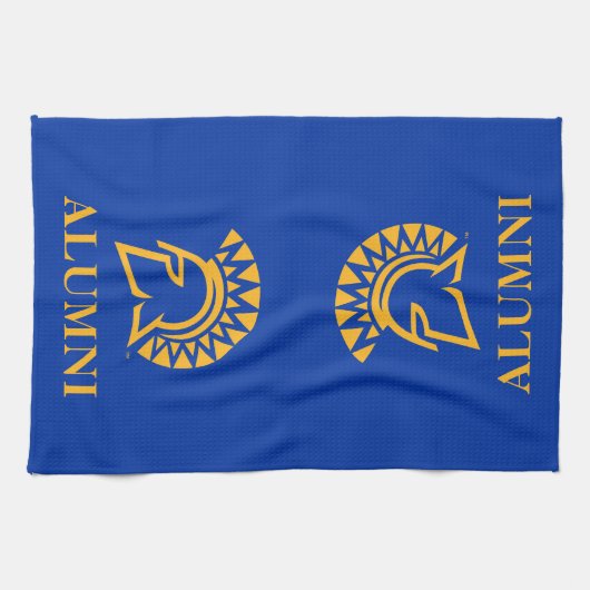 San Jose Staat Spartans Alumni Theedoek (Horizontaal)