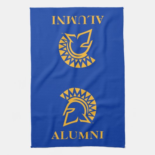 San Jose Staat Spartans Alumni Theedoek (Verticaal)