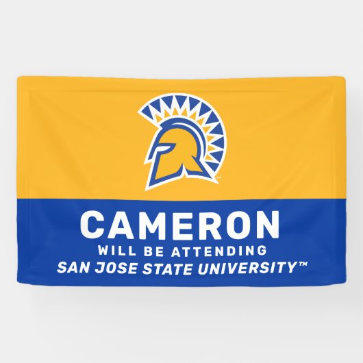 San Jose State | Afgestudeerde gaat aanwezig zijn Spandoek (Horizontaal)