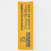 San Jose State | Afgestudeerden van de graduate kl Spandoek (Verticaal)