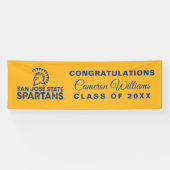 San Jose State | Afgestudeerden van de graduate kl Spandoek (Horizontaal)