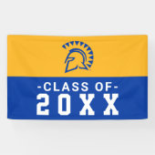 San Jose State | Afgestudeerden van de graduate kl Spandoek (Horizontaal)