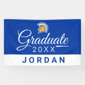 San Jose State | Afgestudeerden van de graduate kl Spandoek (Horizontaal)