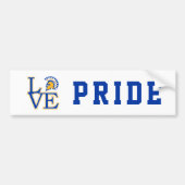 San Jose State Love Bumpersticker (Voorkant)