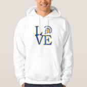 San Jose State Love Hoodie (Voorkant)
