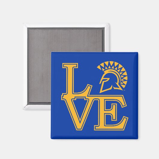 San Jose State Love Magneet (Voorkant / Achterkant)