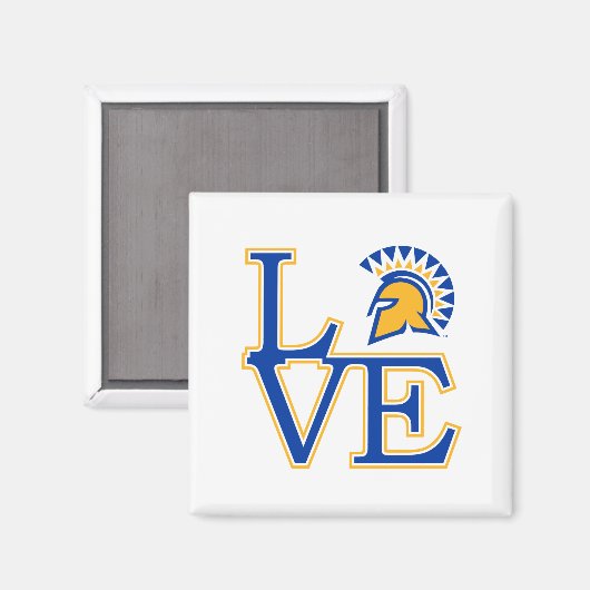 San Jose State Love Magneet (Voorkant / Achterkant)