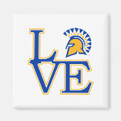San Jose State Love Magneet (Voorkant)