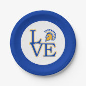 San Jose State Love Papieren Bordje (Voorkant)