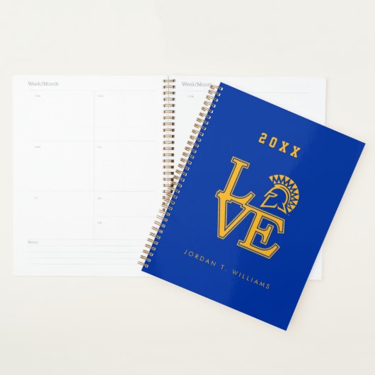 San Jose State Love Planner (Display)