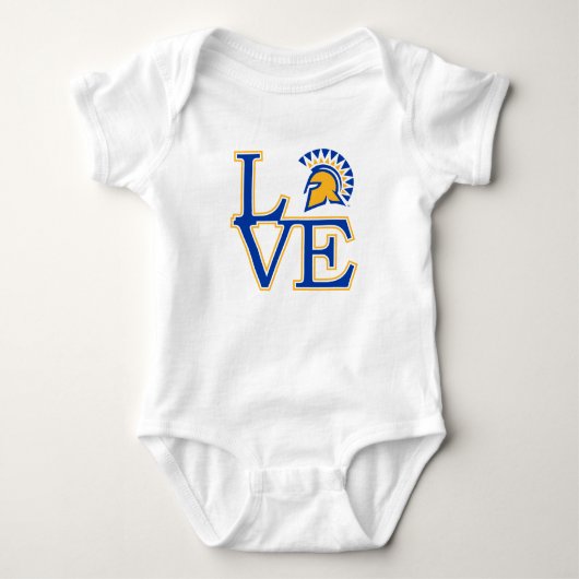 San Jose State Love Romper (Voorkant)