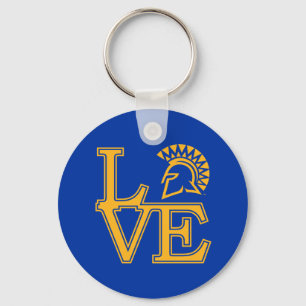San Jose State Love Sleutelhanger