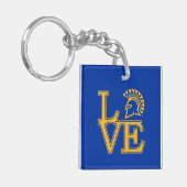 San Jose State Love Sleutelhanger (Voorkant Links)