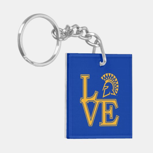 San Jose State Love Sleutelhanger (Voorkant Links)
