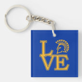 San Jose State Love Sleutelhanger (Voorkant)