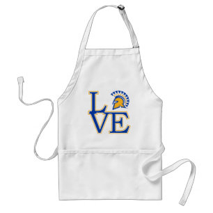 San Jose State Love Standaard Schort