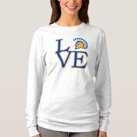 San Jose State Love T-shirt (Voorkant)