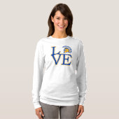 San Jose State Love T-shirt (Voorkant volledig)
