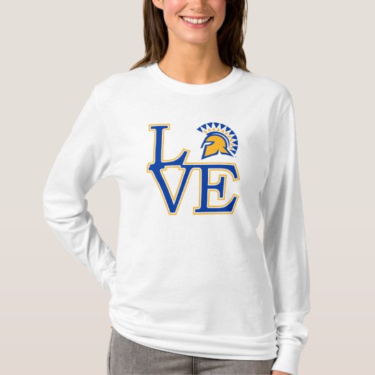 San Jose State Love T-shirt (Voorkant)