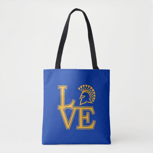 San Jose State Love Tote Bag (Voorkant)