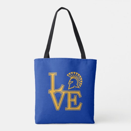San Jose State Love Tote Bag (Achterkant)