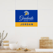 San Jose State Spartans 2021 Afstuderen Poster (Keuken)
