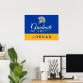 San Jose State Spartans 2021 Afstuderen Poster (Thuiskantoor)
