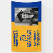 San Jose State Spartans | Afstuderen Spandoek (Verticaal)